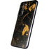 Black and Gold Scattered Marble Galaxy S22 Skin
